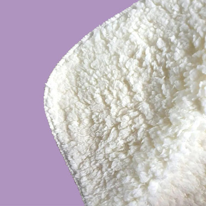Dusty Lavender Sherpa Blanket