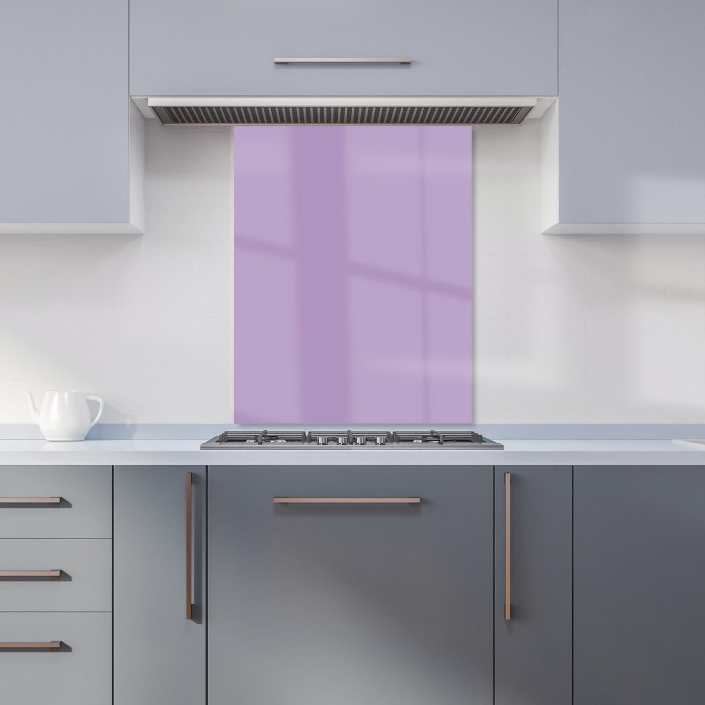 Dusty Lavender Kitchen Splashback