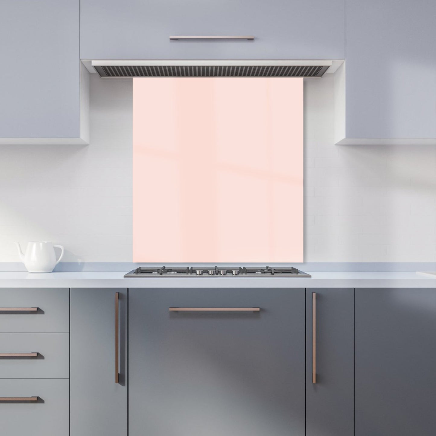 Dusty Pink Kitchen Splashback