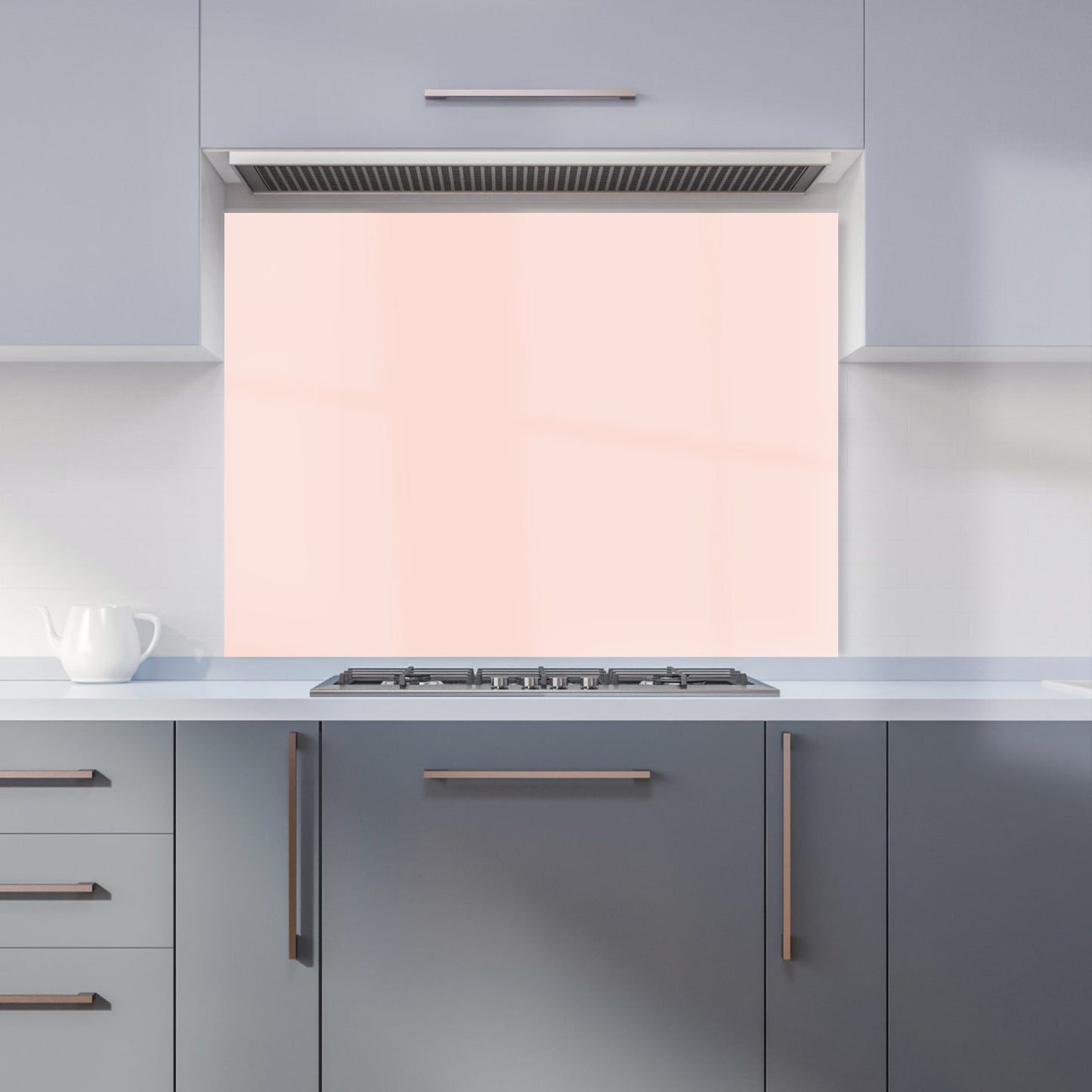 Dusty Pink Kitchen Splashback