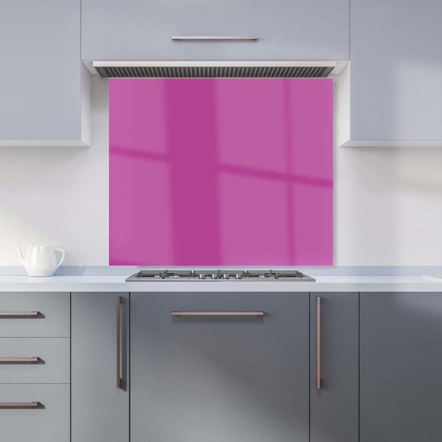 Fuchsia Plum Kitchen Splashback
