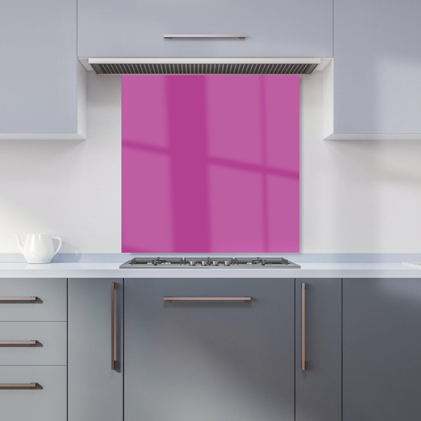 Fuchsia Plum Kitchen Splashback