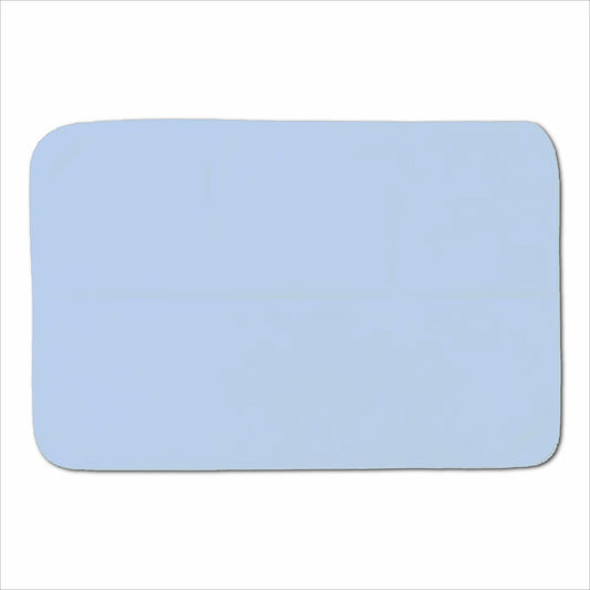 Pale Cornflour Blue Sherpa Blanket