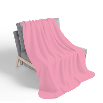 Baby Pink Sherpa Blanket