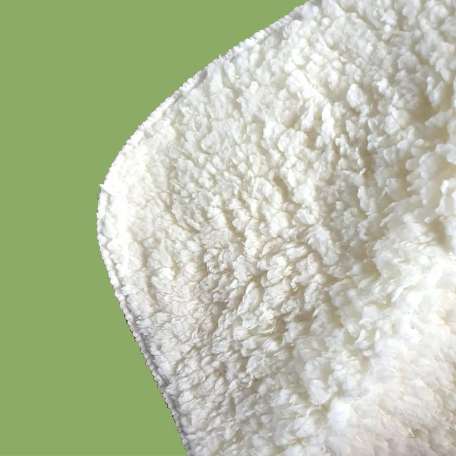 Thyme Green Sherpa Blanket