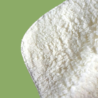 Thyme Green Sherpa Blanket