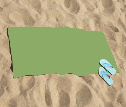 Thyme Green Beach Towel