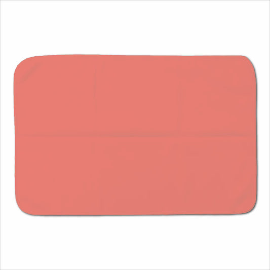 Coral Pink Sherpa Blanket