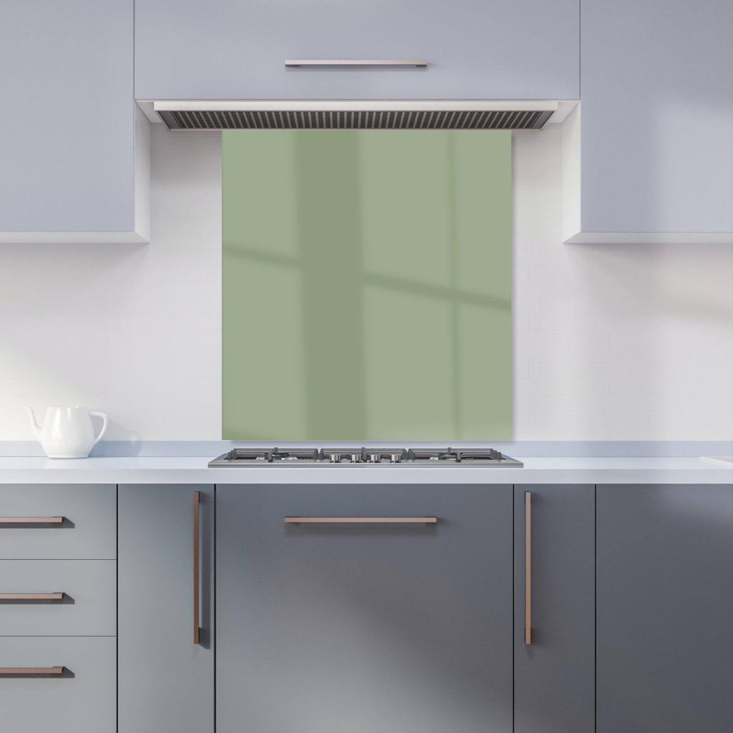 Sage Green Kitchen Splashback
