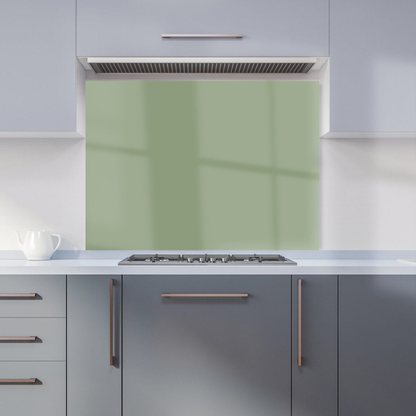 Sage Green Kitchen Splashback