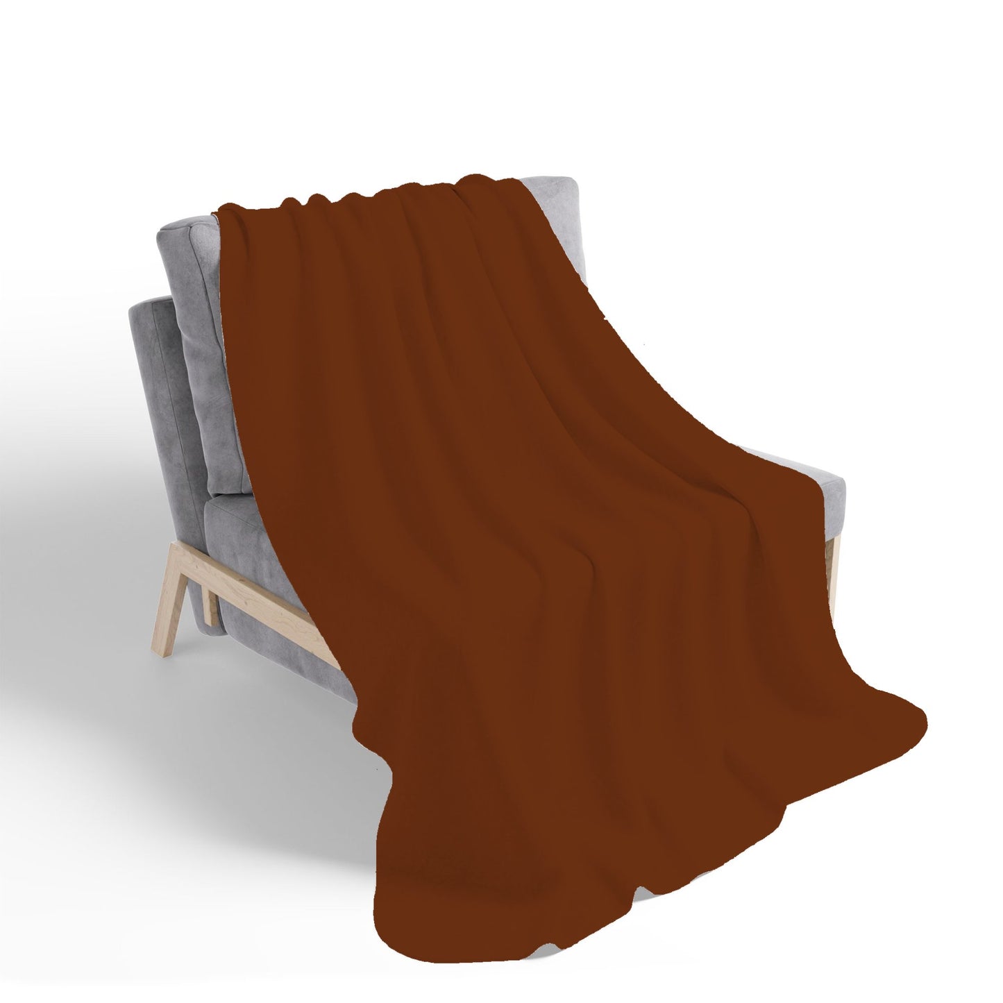 Chocolate Brown Sherpa Blanket