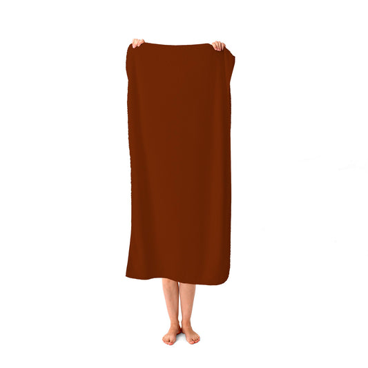 Chocolate Brown Beach Towel