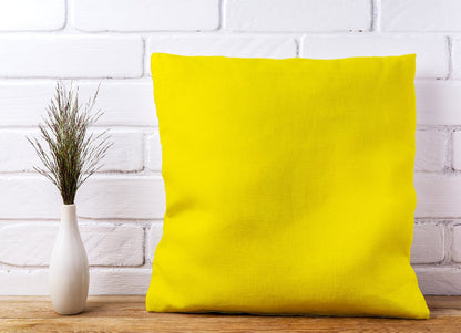 Sunshine Yellow Cushions
