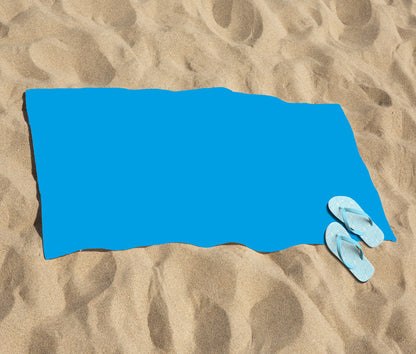 Electric Blue Beach Towel