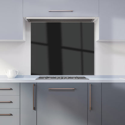 Midnight Black Kitchen Splashback