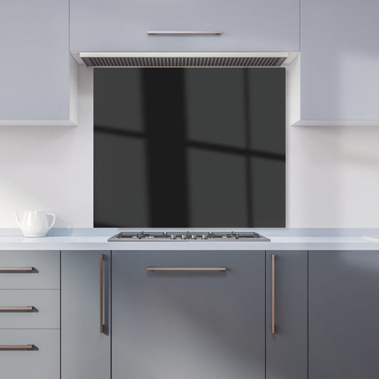 Midnight Black Kitchen Splashback