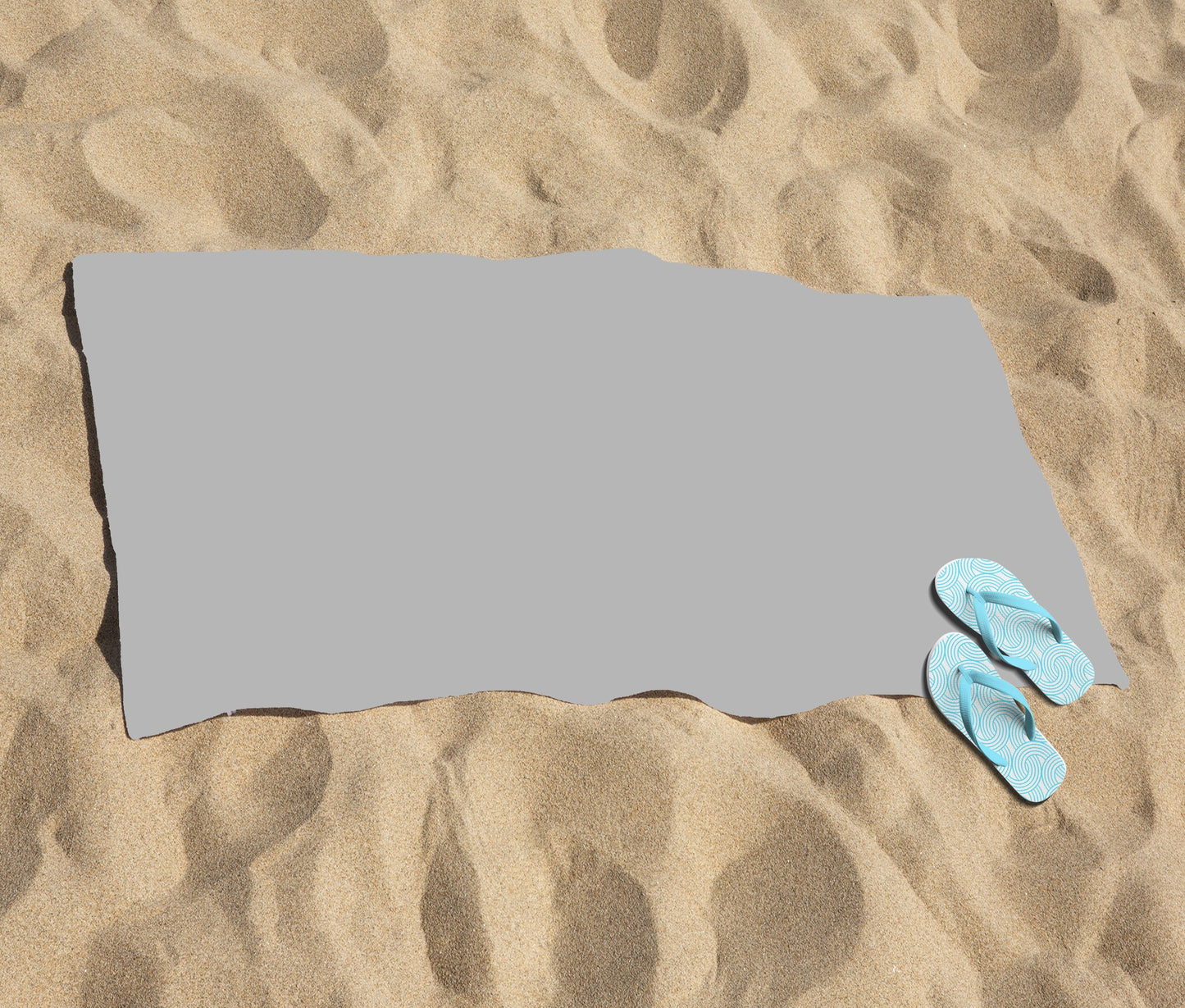 Dusty Grey Beach Towel
