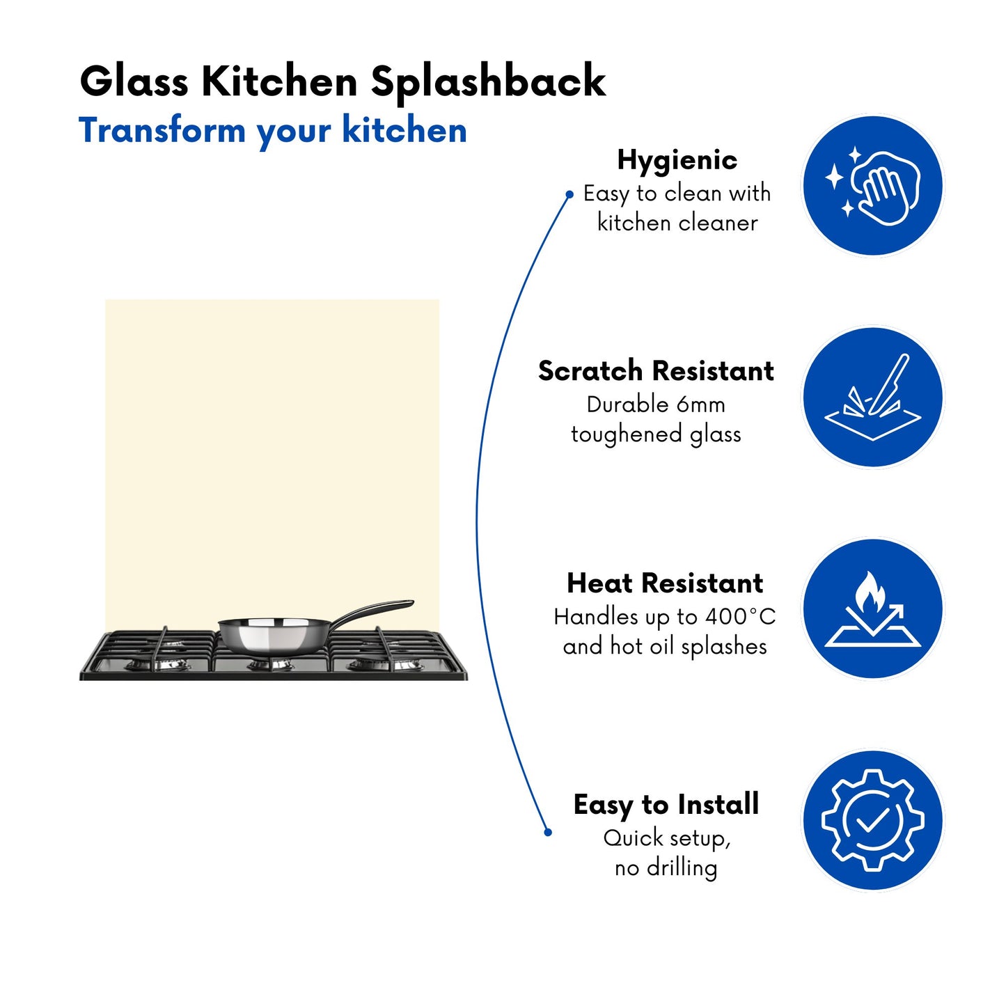 Old Lace Kitchen Splashback