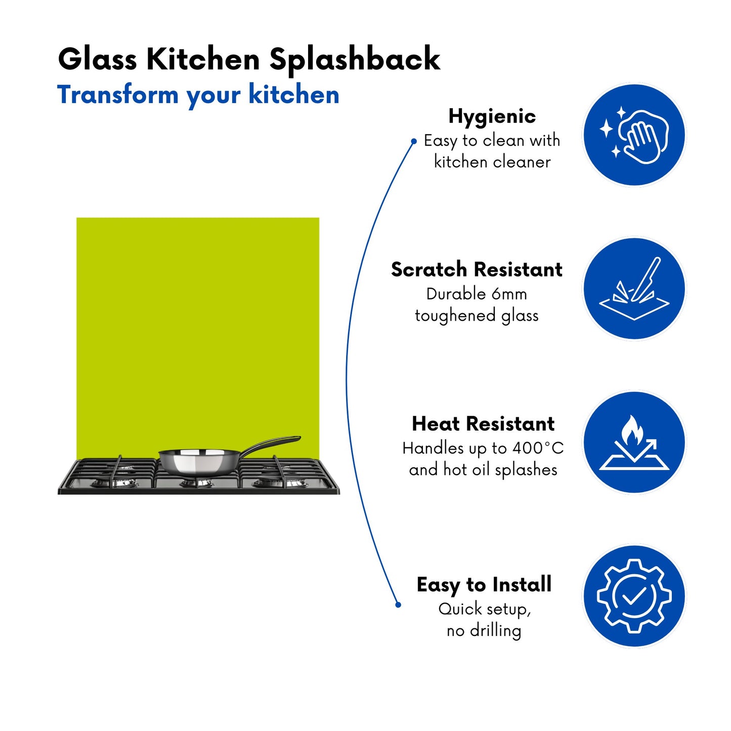 Lime Kitchen Splashback