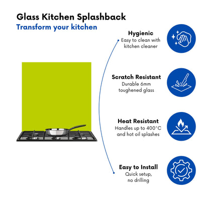 Lime Kitchen Splashback