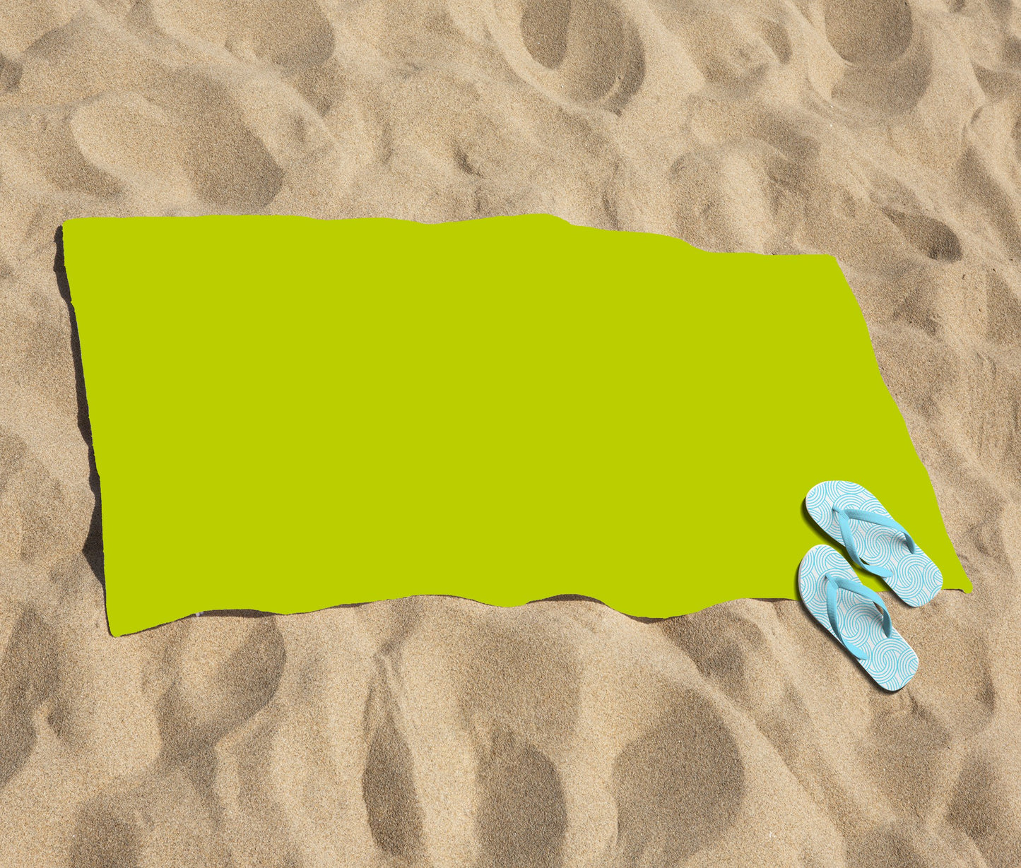 Lime Beach Towel