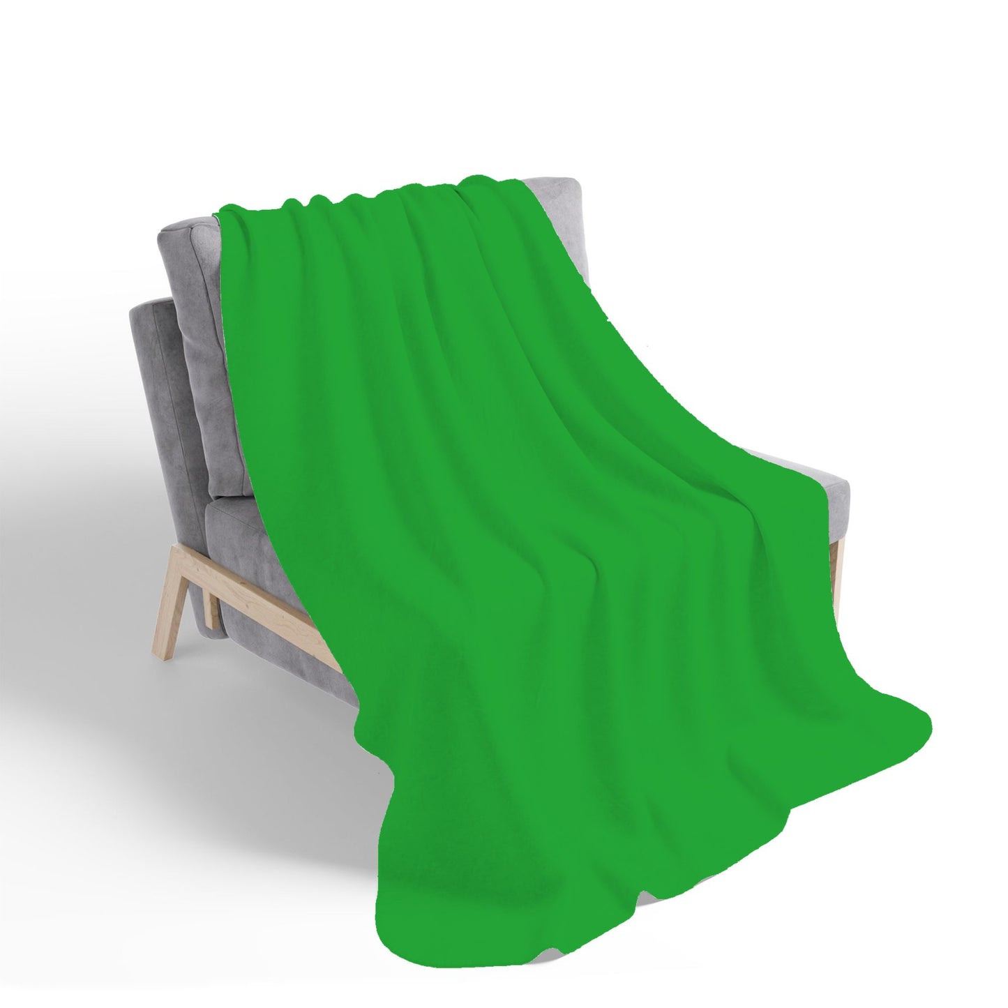 Clover Green Sherpa Blanket