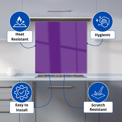 Purple Jam Kitchen Splashback