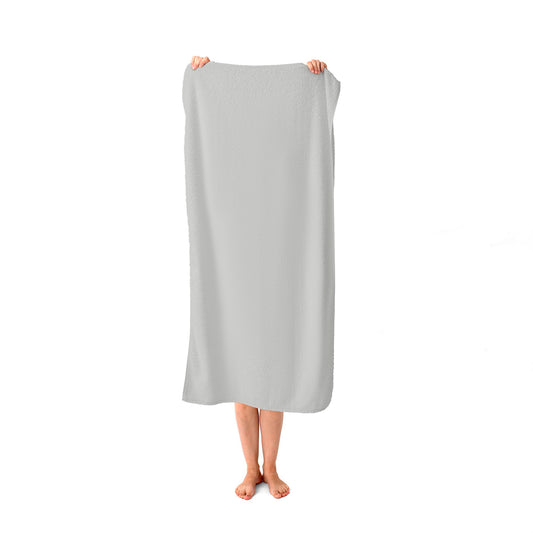 Pastel Grey Beach Towel