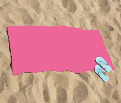 Hot Pink Beach Towel