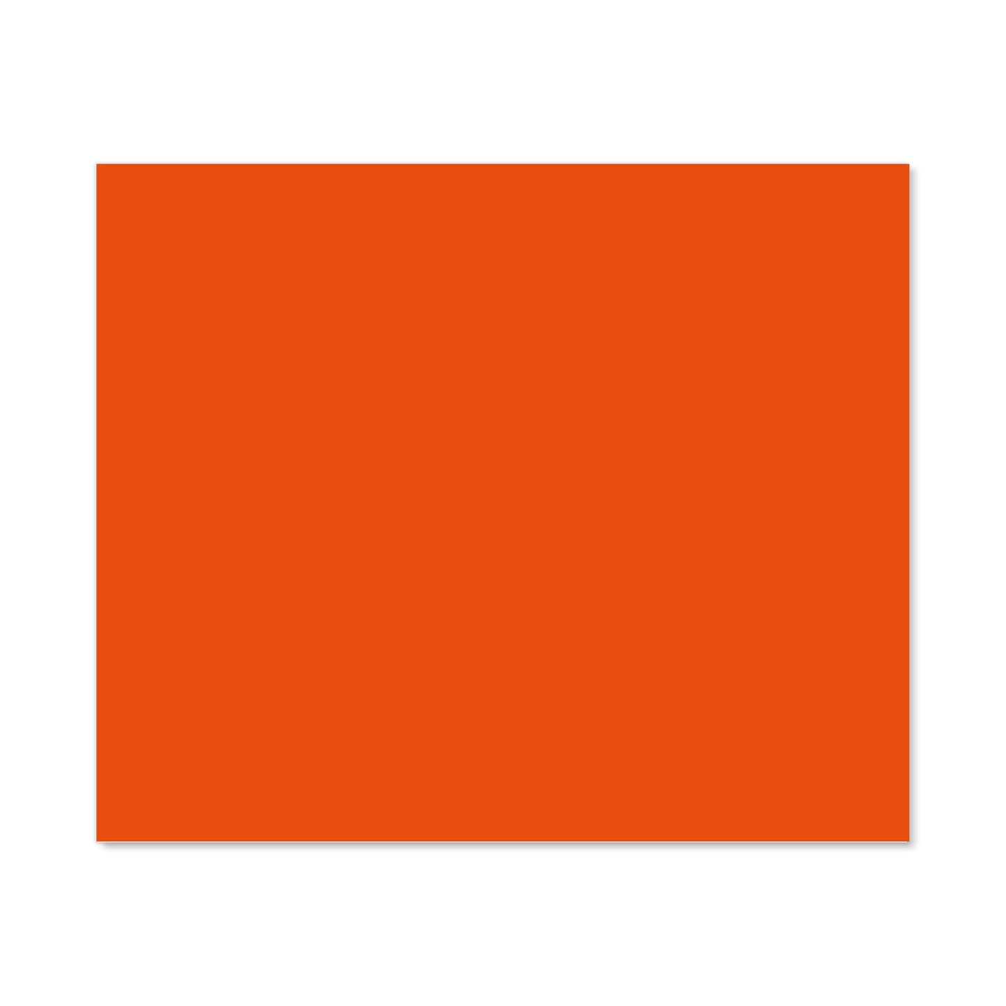 Flame Orange Kitchen Splashback
