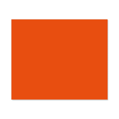 Flame Orange Kitchen Splashback