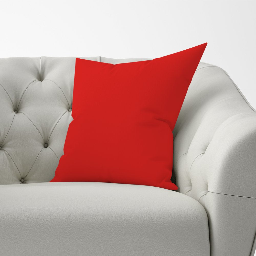 Fire Engine Red Cushions