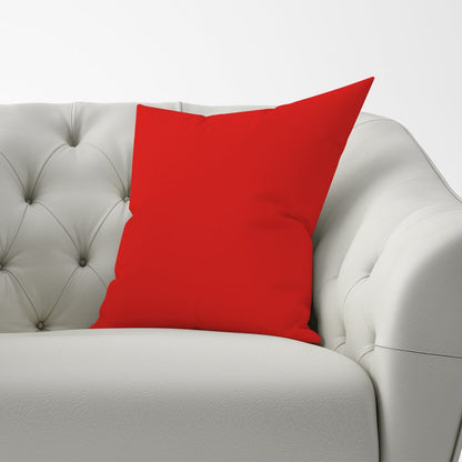 Fire Engine Red Cushions
