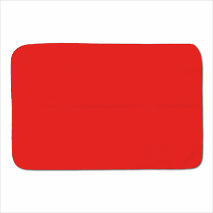 Fire Engine Red Sherpa Blanket