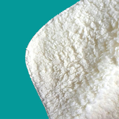 Teal Blue Sherpa Blanket