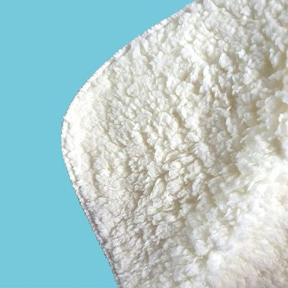 Sky Blue Sherpa Blanket