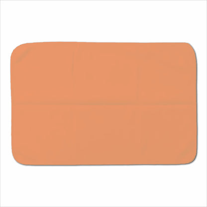 Faded Orange Sherpa Blanket