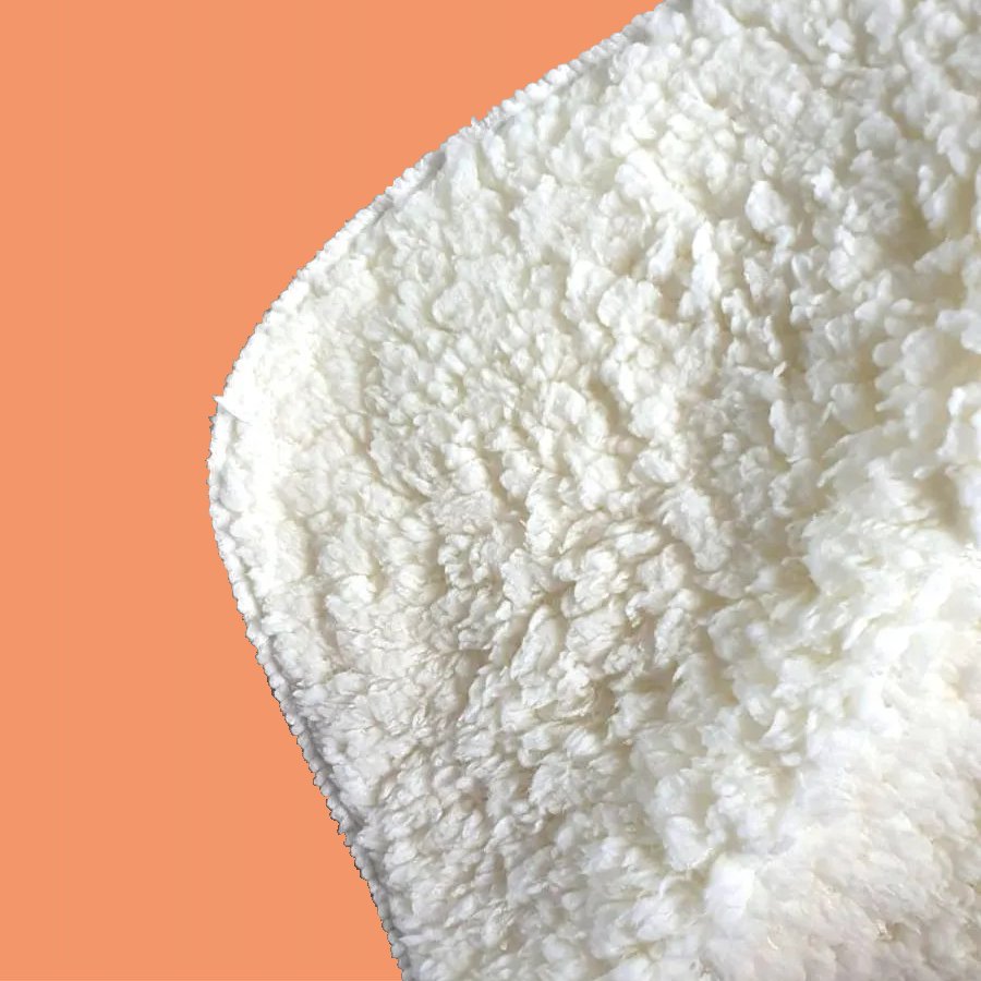 Faded Orange Sherpa Blanket