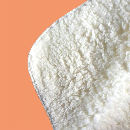 Faded Orange Sherpa Blanket