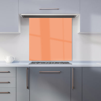 Faded Orange Kitchen Splashback