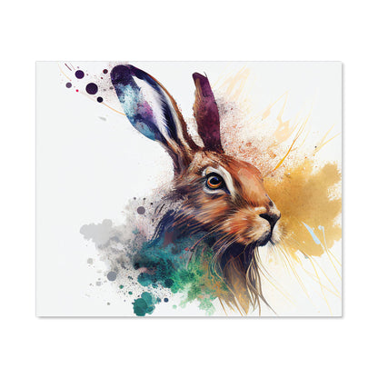 Hare Close Up Splashart Kitchen Splashback