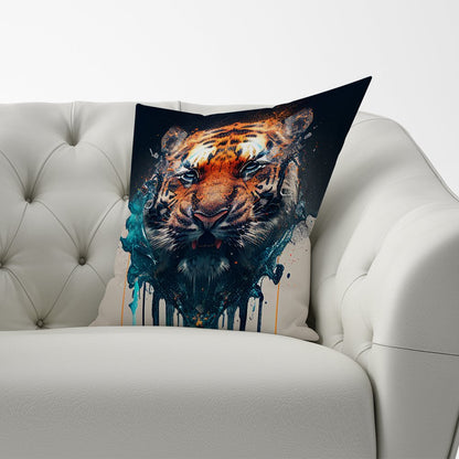 Tiger Face Splashart Cushions