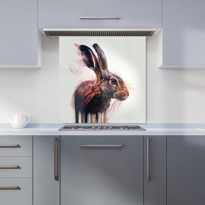 Hare Face Splashart Kitchen Splashback