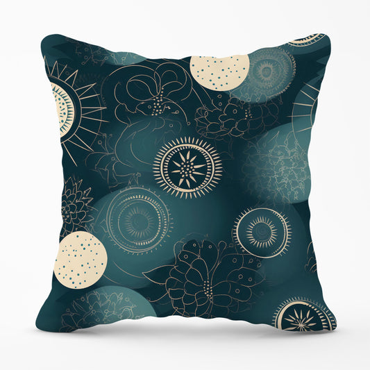 Blue Moon and Sun Cushions
