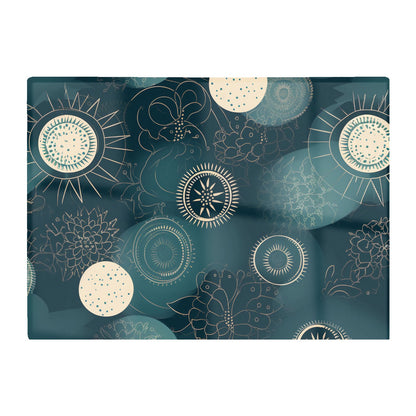 Blue Moon And Sun Glass Chopping Board