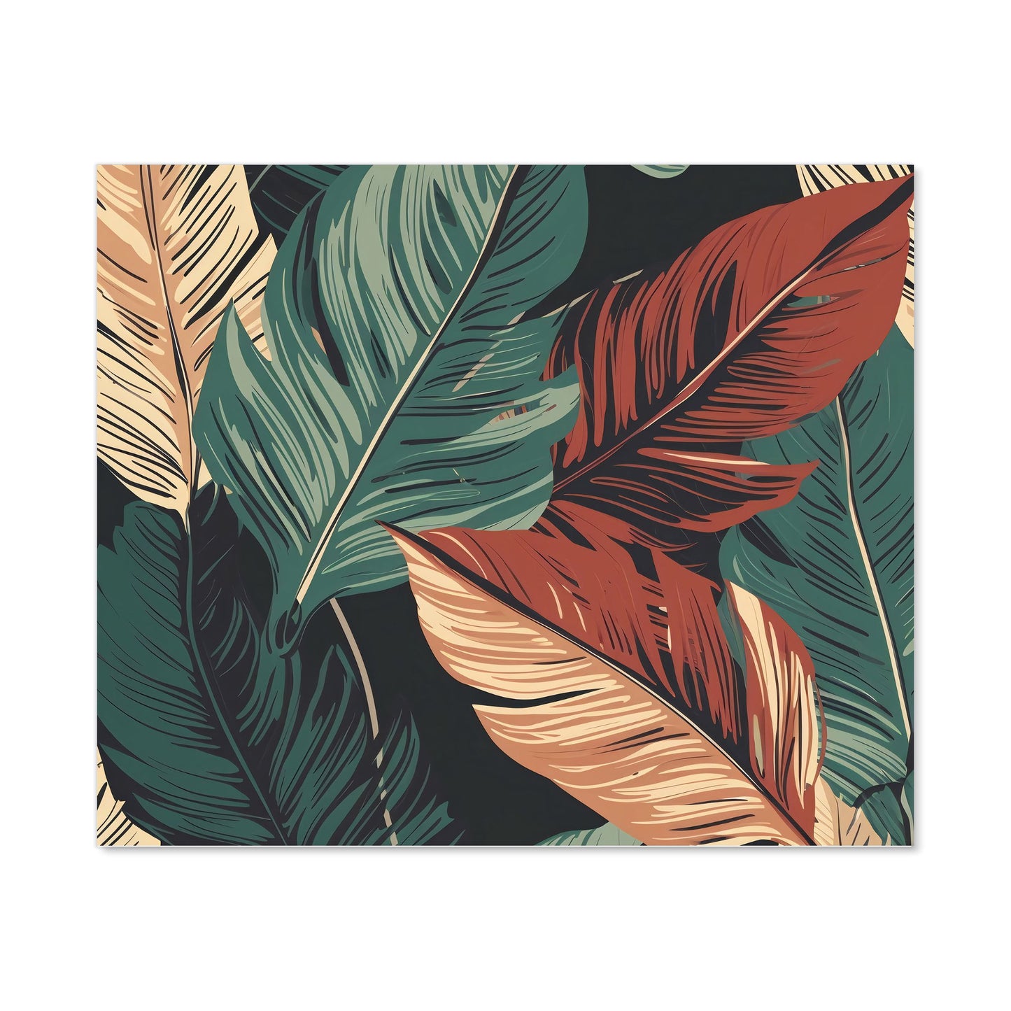 Autumn Colour Leaves Kitchen Splashback