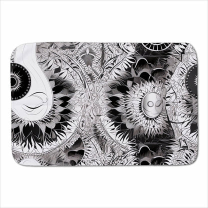 Abstract Moon and Sun Sherpa Blanket