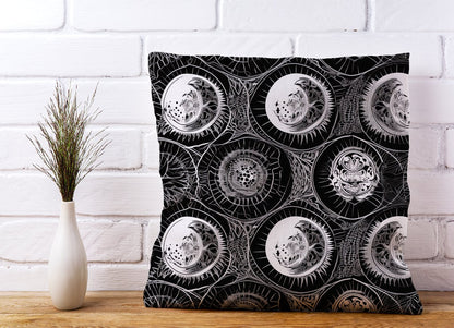 Black White Moon and Sun Cushions