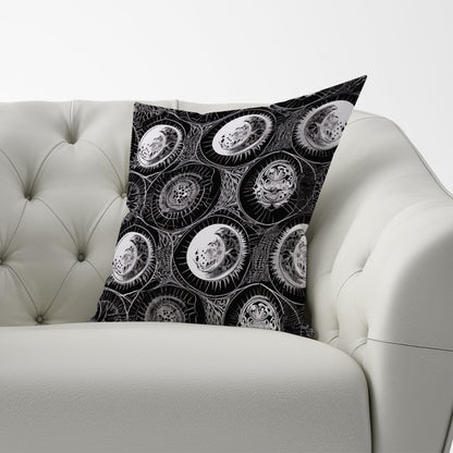 Black White Moon and Sun Cushions