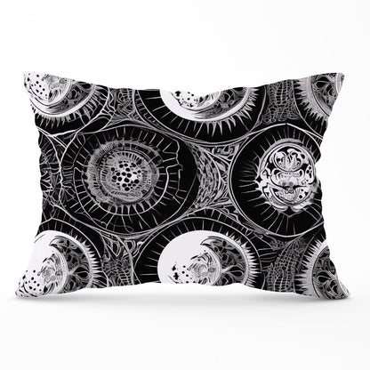 Black White Moon and Sun Cushions